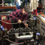 Julie working on Penny