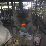 The Drying oven in the Rice Mill
